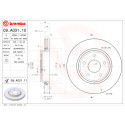 Jeu de disques de frein BREMBO 09.A031.10