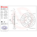 Jeu de disques de frein COATED DISC LINE