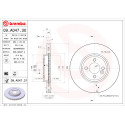 Jeu de disques de frein COATED DISC LINE