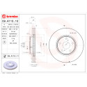 Jeu de disques de frein BREMBO 09.A110.10