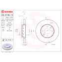 Jeu de disques de frein BREMBO 09.A149.10