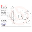 Jeu de disques de frein COATED DISC LINE