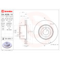 Jeu de disques de frein COATED DISC LINE
