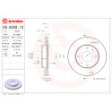 Jeu de disques de frein BREMBO 09.A258.10