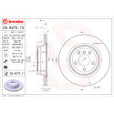 Jeu de disques de frein COATED DISC LINE