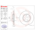 Jeu de disques de frein COATED DISC LINE