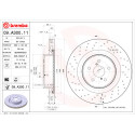 Jeu de disques de frein COATED DISC LINE