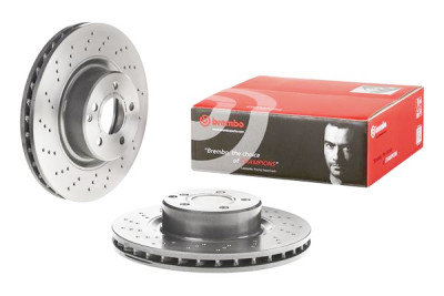 Jeu de disques de frein BREMBO COATED DISC LINE 09.A353.11