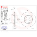 Jeu de disques de frein COATED DISC LINE