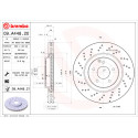 Jeu de disques de frein BREMBO 09.A448.20