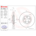 Jeu de disques de frein COATED DISC LINE