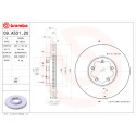 Jeu de disques de frein BREMBO 09.A531.20