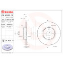 Jeu de disques de frein BREMBO 09.A535.10