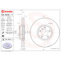 Jeu de disques de frein COATED DISC LINE