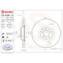 Jeu de disques de frein COATED DISC LINE