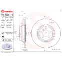 Jeu de disques de frein BREMBO 09.A599.10