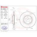 Jeu de disques de frein COATED DISC LINE