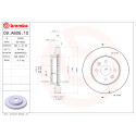Jeu de disques de frein BREMBO 09.A606.10
