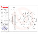 Jeu de disques de frein BREMBO COATED DISC LINE 09.A621.31