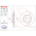 Jeu de disques de frein BREMBO 09.A637.10