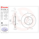 Jeu de disques de frein COATED DISC LINE