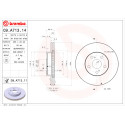 Jeu de disques de frein COATED DISC LINE