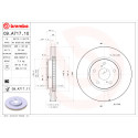 Jeu de disques de frein COATED DISC LINE
