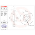 Jeu de disques de frein COATED DISC LINE