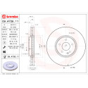 Jeu de disques de frein COATED DISC LINE