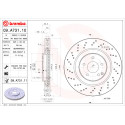 Jeu de disques de frein COATED DISC LINE