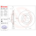 Jeu de disques de frein COATED DISC LINE