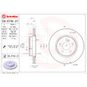 Jeu de disques de frein COATED DISC LINE