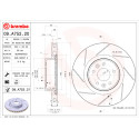 Jeu de disques de frein COATED DISC LINE