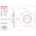 Disque de frein BREMBO 09.A807.11