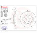 Jeu de disques de frein COATED DISC LINE