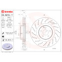 Jeu de disques de frein COATED DISC LINE