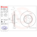 Jeu de disques de frein COATED DISC LINE