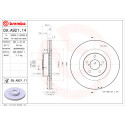 Jeu de disques de frein COATED DISC LINE