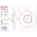 Jeu de disques de frein COATED DISC LINE