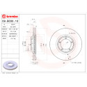 Jeu de disques de frein BREMBO 09.B030.10