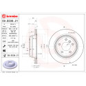 Jeu de disques de frein BREMBO 09.B338.21