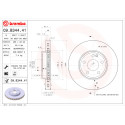 Jeu de disques de frein COATED DISC LINE
