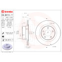 Jeu de disques de frein COATED DISC LINE