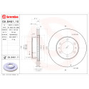 Jeu de disques de frein BREMBO 09.B461.10