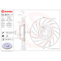 Jeu de disques de frein COATED DISC LINE