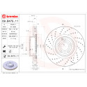 Jeu de disques de frein COATED DISC LINE