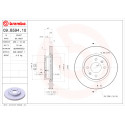 Jeu de disques de frein BREMBO 09.B594.10
