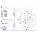 Jeu de disques de frein COATED DISC LINE