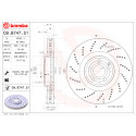 Jeu de disques de frein COATED DISC LINE