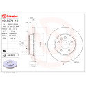 Jeu de disques de frein COATED DISC LINE